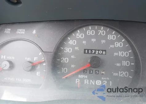 2000 Mercury Grand Marquis Gs z USA, uszkodzony, nr VIN 2MEFM74W7YX702589